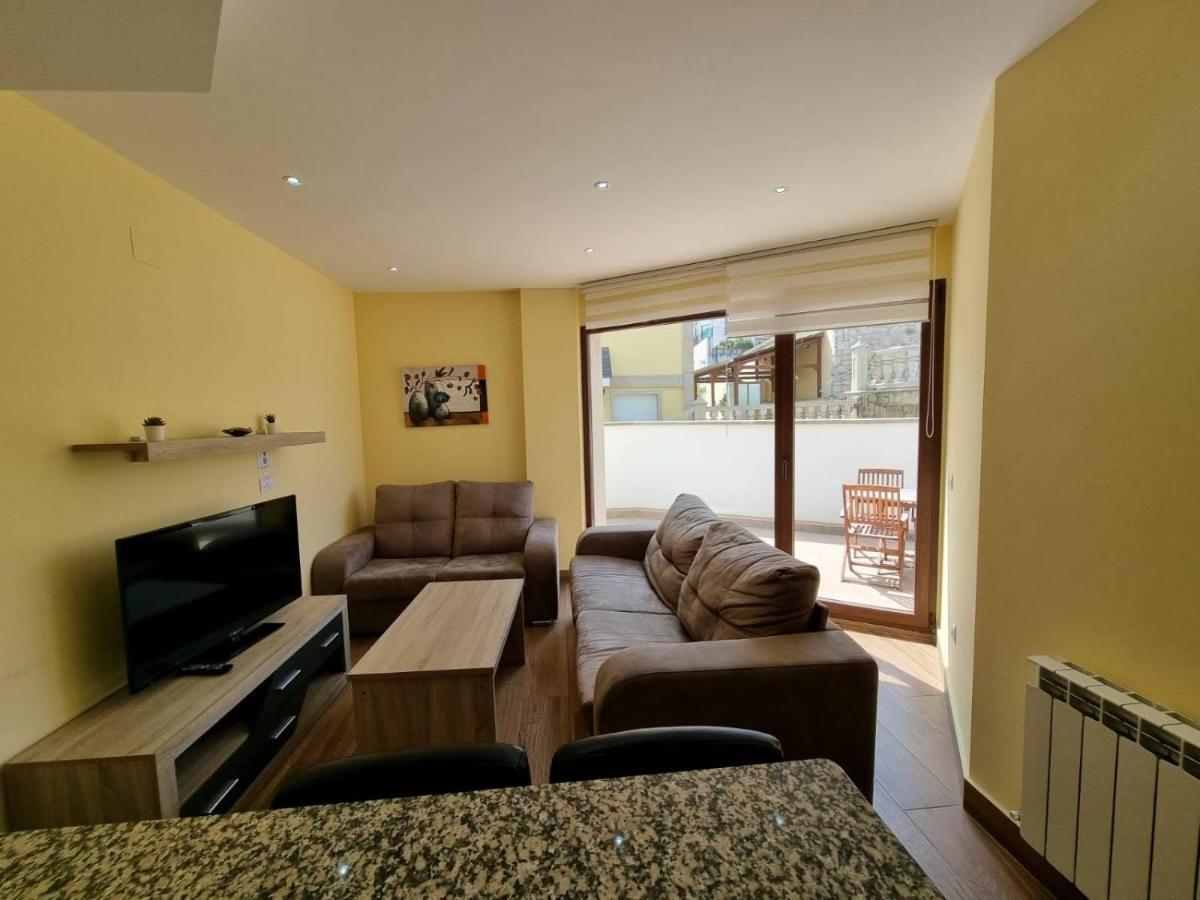 Foz Playa Rapadoira - Bajos Con Terraza Appartement Buitenkant foto