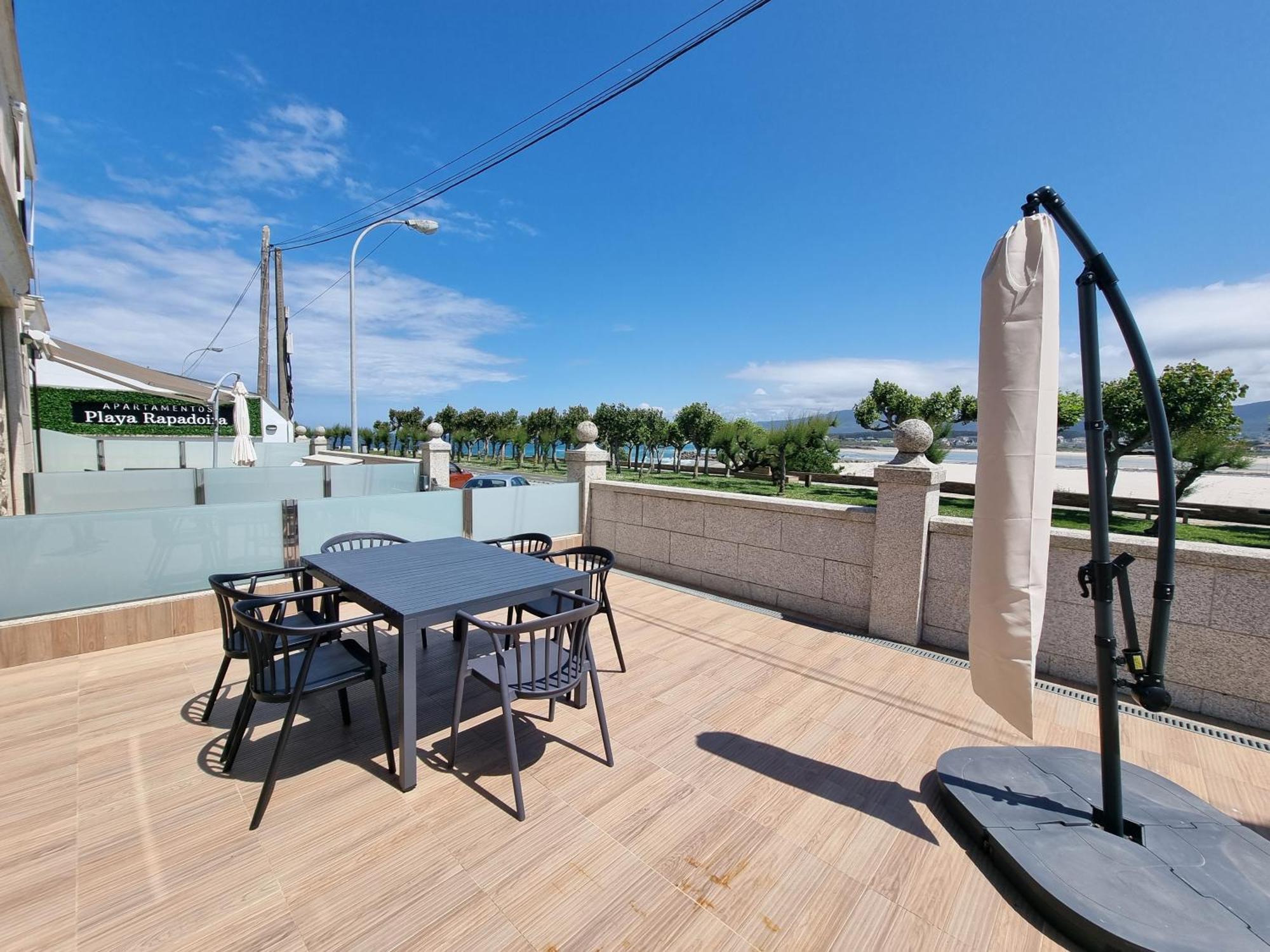 Foz Playa Rapadoira - Bajos Con Terraza Appartement Buitenkant foto