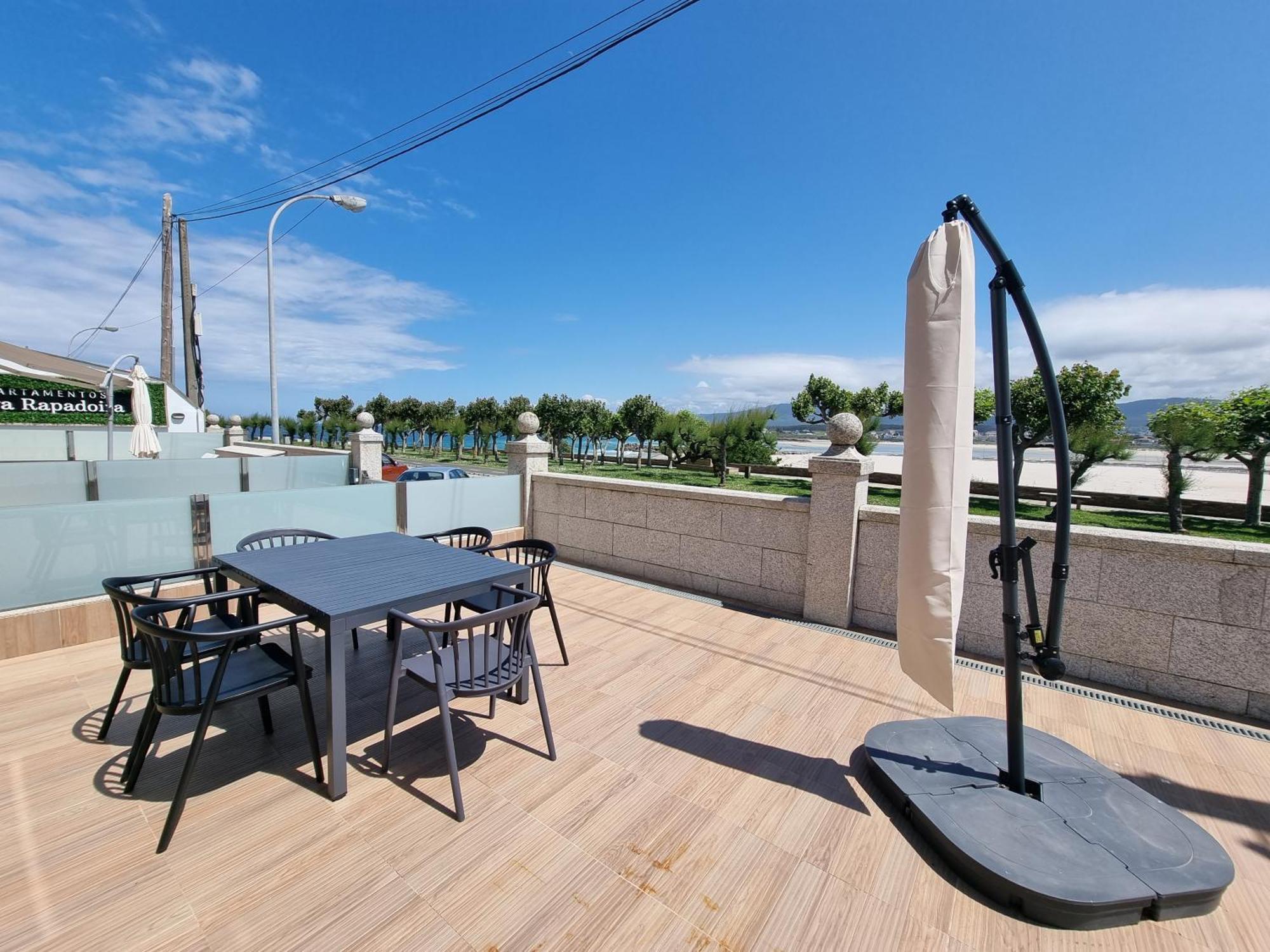 Foz Playa Rapadoira - Bajos Con Terraza Appartement Buitenkant foto