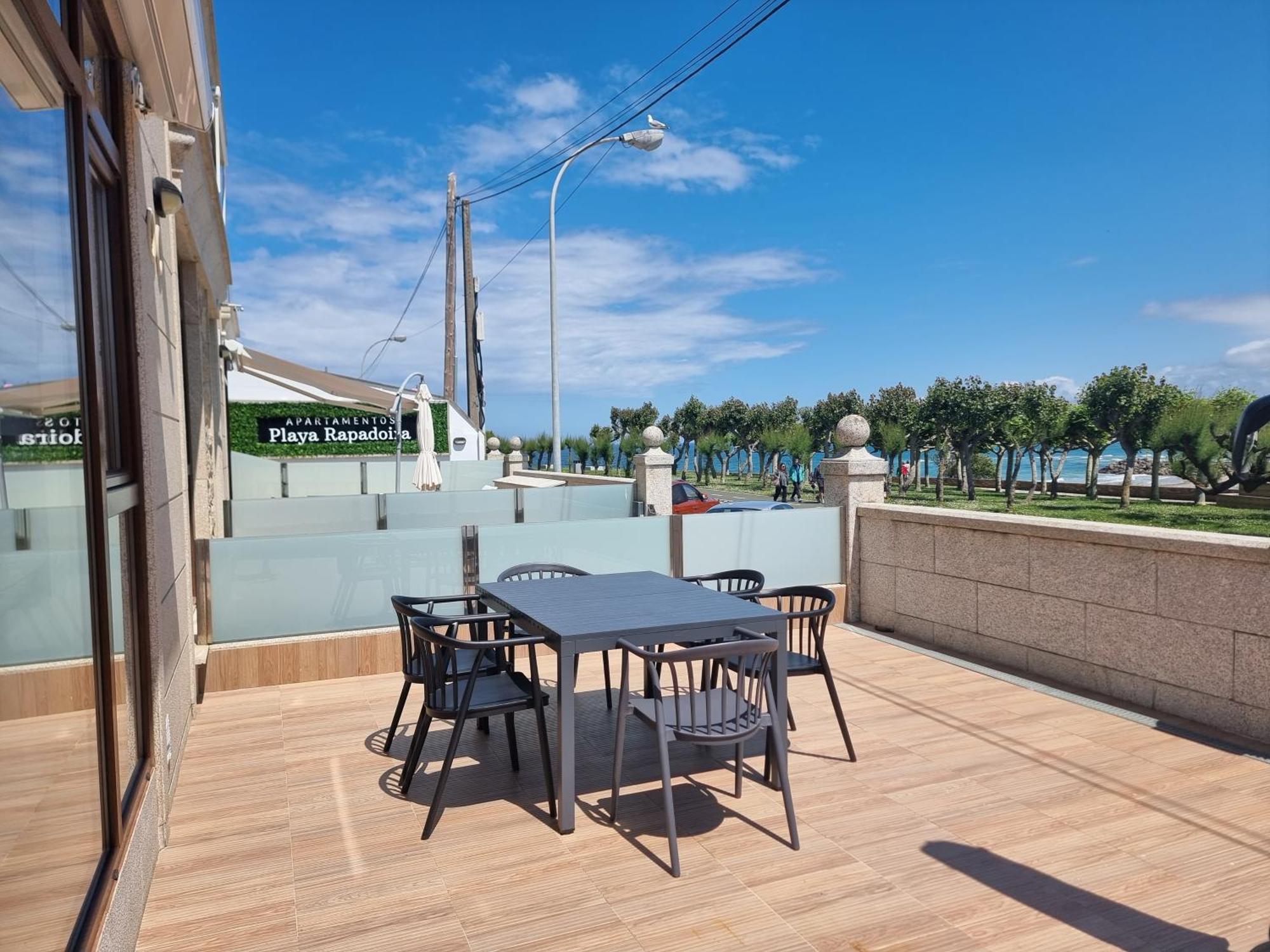 Foz Playa Rapadoira - Bajos Con Terraza Appartement Buitenkant foto