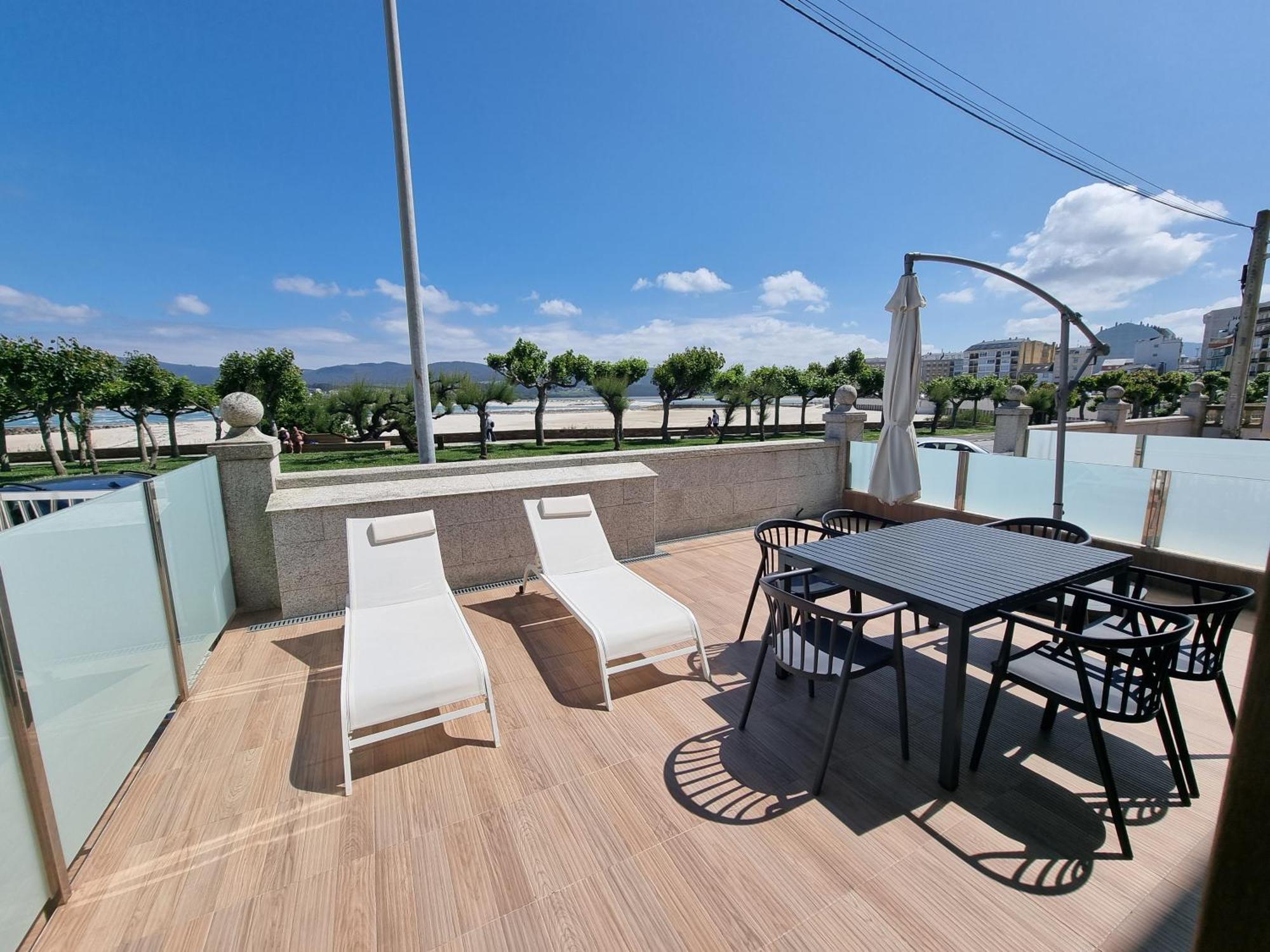 Foz Playa Rapadoira - Bajos Con Terraza Appartement Buitenkant foto