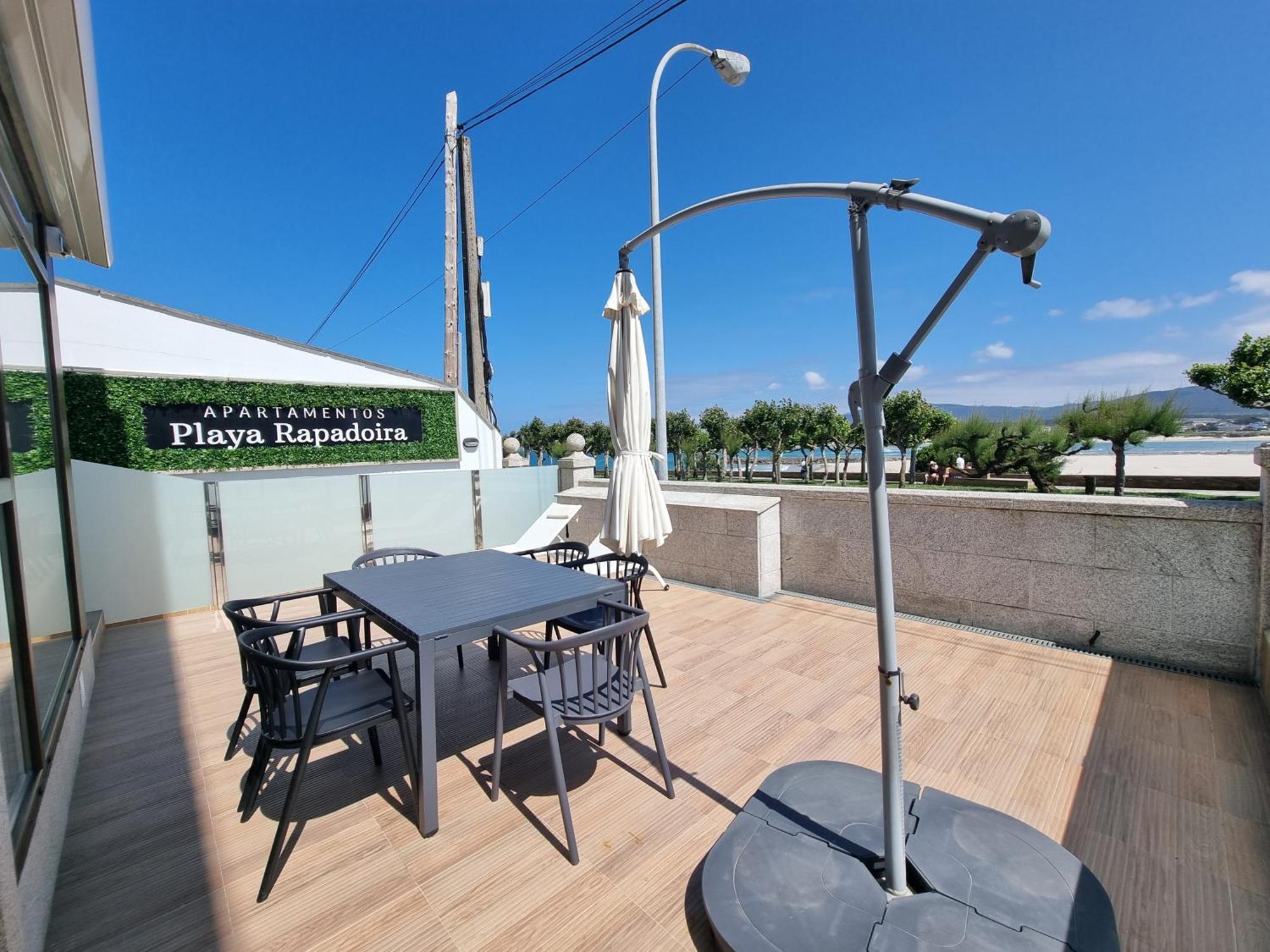 Foz Playa Rapadoira - Bajos Con Terraza Appartement Buitenkant foto